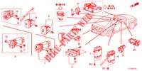 SCHALTER (LH) für Honda ACCORD DIESEL 2.2 ELEGANCE 4 Türen 5 gang automatikgetriebe 2013