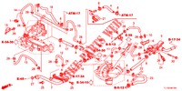 WASSERSCHLAUCH/HEIZUNGSSCHACHT (DIESEL) für Honda ACCORD DIESEL 2.2 ELEGANCE 4 Türen 5 gang automatikgetriebe 2013