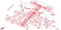 ANSAUGKRUEMMER (DIESEL) für Honda ACCORD DIESEL 2.2 ELEGANCE PACK 4 Türen 6 gang-Schaltgetriebe 2013
