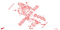 AUSPUFFKRUEMMER (DIESEL) für Honda ACCORD DIESEL 2.2 ELEGANCE PACK 4 Türen 6 gang-Schaltgetriebe 2013
