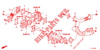 EGR STEUERVENTIL (DIESEL) für Honda ACCORD DIESEL 2.2 ELEGANCE PACK 4 Türen 6 gang-Schaltgetriebe 2013
