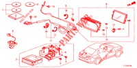 EINBAUSATZ F. RNS2  für Honda ACCORD DIESEL 2.2 ELEGANCE PACK 4 Türen 6 gang-Schaltgetriebe 2013