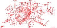 GETRIEBEGEHAEUSE (DIESEL) für Honda ACCORD DIESEL 2.2 ELEGANCE PACK 4 Türen 6 gang-Schaltgetriebe 2013