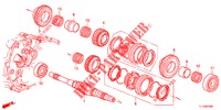 HAUPTWELLE (DIESEL) für Honda ACCORD DIESEL 2.2 ELEGANCE PACK 4 Türen 6 gang-Schaltgetriebe 2013