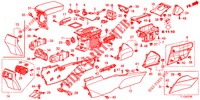KONSOLE (LH) für Honda ACCORD DIESEL 2.2 ELEGANCE PACK 4 Türen 6 gang-Schaltgetriebe 2013