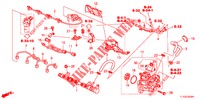KRAFTSTOFF, SCHIENE/HOCHDRUCKPUMPE (DIESEL) für Honda ACCORD DIESEL 2.2 ELEGANCE PACK 4 Türen 6 gang-Schaltgetriebe 2013