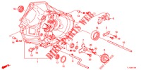 KUPPLUNGSGEHAEUSE (DIESEL) für Honda ACCORD DIESEL 2.2 ELEGANCE PACK 4 Türen 6 gang-Schaltgetriebe 2013