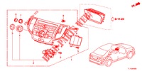 MITTLERES MODUL (NAVIGATION) für Honda ACCORD DIESEL 2.2 ELEGANCE PACK 4 Türen 6 gang-Schaltgetriebe 2013