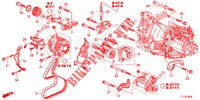 MOTORHALTERUNG (DIESEL) für Honda ACCORD DIESEL 2.2 ELEGANCE PACK 4 Türen 6 gang-Schaltgetriebe 2013