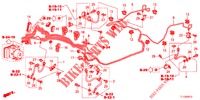 BREMSLEITUNGEN (VSA) (DIESEL) (LH) für Honda ACCORD DIESEL 2.2 ELEGANCE PACK 4 Türen 5 gang automatikgetriebe 2013