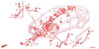 KABELBAUM (1) (LH) für Honda ACCORD DIESEL 2.2 ELEGANCE PACK 4 Türen 5 gang automatikgetriebe 2013