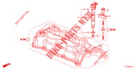 KRAFTSTOFFEINSPRITZUNG (DIESEL) für Honda ACCORD DIESEL 2.2 ELEGANCE PACK 4 Türen 5 gang automatikgetriebe 2013