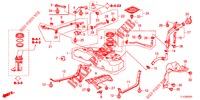 KRAFTSTOFFTANK (DIESEL) für Honda ACCORD DIESEL 2.2 ELEGANCE PACK 4 Türen 5 gang automatikgetriebe 2013