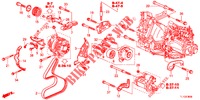 MOTORHALTERUNG (DIESEL) für Honda ACCORD DIESEL 2.2 ELEGANCE PACK 4 Türen 5 gang automatikgetriebe 2013