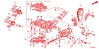 OELPUMPE (DIESEL) für Honda ACCORD DIESEL 2.2 ELEGANCE PACK 4 Türen 5 gang automatikgetriebe 2013