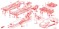 SEITENSCHWELLER ZIERLEISTE/GEHAEUSEUNTERTEIL  für Honda ACCORD DIESEL 2.2 ELEGANCE PACK 4 Türen 5 gang automatikgetriebe 2013
