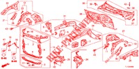 VORDERE TRENNWAND/STIRNWAND  für Honda ACCORD DIESEL 2.2 ELEGANCE PACK 4 Türen 5 gang automatikgetriebe 2013