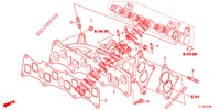ANSAUGKRUEMMER (DIESEL) für Honda ACCORD DIESEL 2.2 LUXURY 4 Türen 5 gang automatikgetriebe 2013