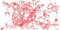 GETRIEBEGEHAEUSE (DIESEL) für Honda ACCORD DIESEL 2.2 LUXURY 4 Türen 5 gang automatikgetriebe 2013