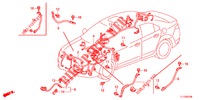 KABELBAUM (1) (LH) für Honda ACCORD DIESEL 2.2 LUXURY 4 Türen 5 gang automatikgetriebe 2013