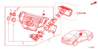 MITTLERES MODUL (NAVIGATION) für Honda ACCORD DIESEL 2.2 LUXURY 4 Türen 5 gang automatikgetriebe 2013