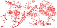MOTORHALTERUNG (DIESEL) für Honda ACCORD DIESEL 2.2 LUXURY 4 Türen 5 gang automatikgetriebe 2013