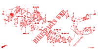 EGR STEUERVENTIL (DIESEL) für Honda ACCORD DIESEL 2.2 ELEGANCE 4 Türen 5 gang automatikgetriebe 2012