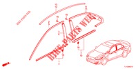 GRILL, VORNE/ZIERLEISTE  für Honda ACCORD DIESEL 2.2 ELEGANCE 4 Türen 5 gang automatikgetriebe 2012