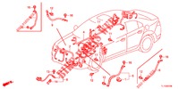 KABELBAUM (1) (LH) für Honda ACCORD DIESEL 2.2 ELEGANCE 4 Türen 5 gang automatikgetriebe 2012
