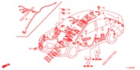 KABELBAUM (3) (LH) für Honda ACCORD DIESEL 2.2 ELEGANCE 4 Türen 5 gang automatikgetriebe 2012
