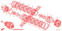 KUPPLUNG (4EME 5EME) (DIESEL) für Honda ACCORD DIESEL 2.2 ELEGANCE 4 Türen 5 gang automatikgetriebe 2012