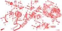 MOTORHALTERUNG (DIESEL) für Honda ACCORD DIESEL 2.2 ELEGANCE 4 Türen 5 gang automatikgetriebe 2012