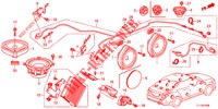RADIOANTENNE/LAUTSPRECHER (LH) für Honda ACCORD DIESEL 2.2 ELEGANCE 4 Türen 5 gang automatikgetriebe 2012