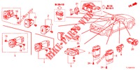 SCHALTER (LH) für Honda ACCORD DIESEL 2.2 ELEGANCE 4 Türen 5 gang automatikgetriebe 2012
