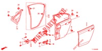 TUERBLECHE, HINTEN(4D)  für Honda ACCORD DIESEL 2.2 ELEGANCE 4 Türen 5 gang automatikgetriebe 2012