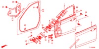 TUERTAFELN, VORNE(2D)  für Honda ACCORD DIESEL 2.2 ELEGANCE 4 Türen 5 gang automatikgetriebe 2012