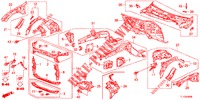 VORDERE TRENNWAND/STIRNWAND  für Honda ACCORD DIESEL 2.2 ELEGANCE 4 Türen 5 gang automatikgetriebe 2012