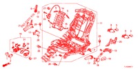 VORNE SITZKOMPONENTEN (G.) (HAUTEUR MANUELLE) für Honda ACCORD DIESEL 2.2 ELEGANCE 4 Türen 5 gang automatikgetriebe 2012