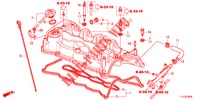 ZYLINDERKOPFDECKEL (DIESEL) für Honda ACCORD DIESEL 2.2 ELEGANCE 4 Türen 5 gang automatikgetriebe 2012