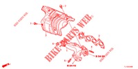 AUSPUFFKRUEMMER (DIESEL) für Honda ACCORD DIESEL 2.2 LUXURY H 4 Türen 6 gang-Schaltgetriebe 2013