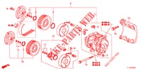 KLIMAANLAGE (COMPRESSEUR) (DIESEL) für Honda ACCORD DIESEL 2.2 LUXURY H 4 Türen 6 gang-Schaltgetriebe 2013