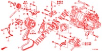 MOTORHALTERUNG (DIESEL) für Honda ACCORD DIESEL 2.2 LUXURY H 4 Türen 6 gang-Schaltgetriebe 2013