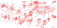 SCHALTER (LH) für Honda ACCORD DIESEL 2.2 LUXURY H 4 Türen 6 gang-Schaltgetriebe 2013