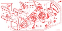 SPIEGEL/SCHIEBEDACH  für Honda ACCORD DIESEL 2.2 LUXURY H 4 Türen 6 gang-Schaltgetriebe 2013