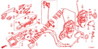 TUERSCHLOESSER, VORNE/AEUSSERER GRIFF  für Honda ACCORD DIESEL 2.2 LUXURY H 4 Türen 6 gang-Schaltgetriebe 2013