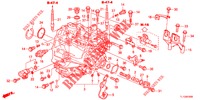 GETRIEBEGEHAEUSE (DIESEL) für Honda ACCORD DIESEL 2.2 S 4 Türen 6 gang-Schaltgetriebe 2013