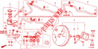 HAUPTBREMSZYLINDER/MASTER POWER (LH) für Honda ACCORD DIESEL 2.2 S 4 Türen 6 gang-Schaltgetriebe 2013