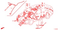KABELBAUM (3) (LH) für Honda ACCORD DIESEL 2.2 S 4 Türen 6 gang-Schaltgetriebe 2013