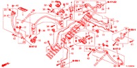 KLIMAANLAGE (FLEXIBLES/TUYAUX) (DIESEL) (LH) für Honda ACCORD DIESEL 2.2 S 4 Türen 6 gang-Schaltgetriebe 2013