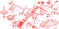RADIOANTENNE/LAUTSPRECHER (LH) für Honda ACCORD DIESEL 2.2 S 4 Türen 6 gang-Schaltgetriebe 2013